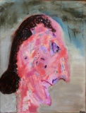 Affliction, huile sur toile, 2017, 50 X 65 - souffrance